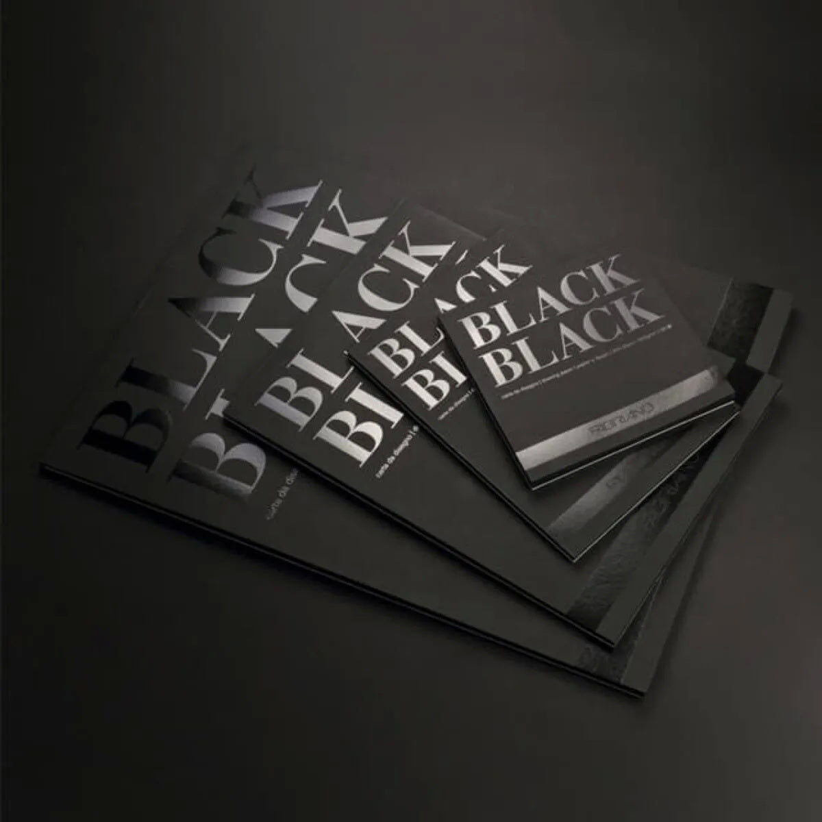 Block de hojas negras - Caligrafía y Lettering - Atipik Fabrik