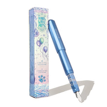 Cargar imagen en el visor de la galería, FERRIS WHEEL PRESS - Limited Edition 2025 | Aluminum Carousel Fountain Pen - Blue Revelry
