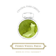 Cargar imagen en el visor de la galería, FERRIS WHEEL PRESS - Central Park Greens Ink - 38ml.
