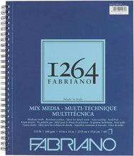 Cargar imagen en el visor de la galería, FABRIANO - 1264 Mixed Media Pads (Libreta de Multitécnicas 160GSM y 200GSM)
