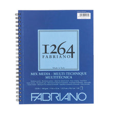 Cargar imagen en el visor de la galería, FABRIANO - 1264 Mixed Media Pads (Libreta de Multitécnicas 160GSM y 200GSM)
