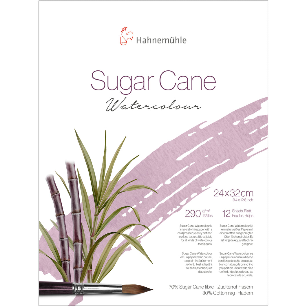 HAHNEMÜHLE - The Natural Line Sugar Cane Watercolor Pads & Blocks