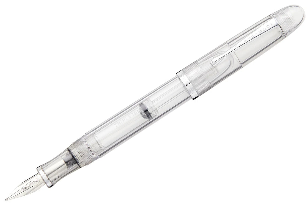 NOODLERS INK - Triple Tail Flex Fountain Pen (Pluma Estilográfica) - Clear (Transparente)