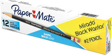 Load image into Gallery viewer, PAPER MATE - Mirado Black Warrior Lápices - HB 2 - Pack de 12
