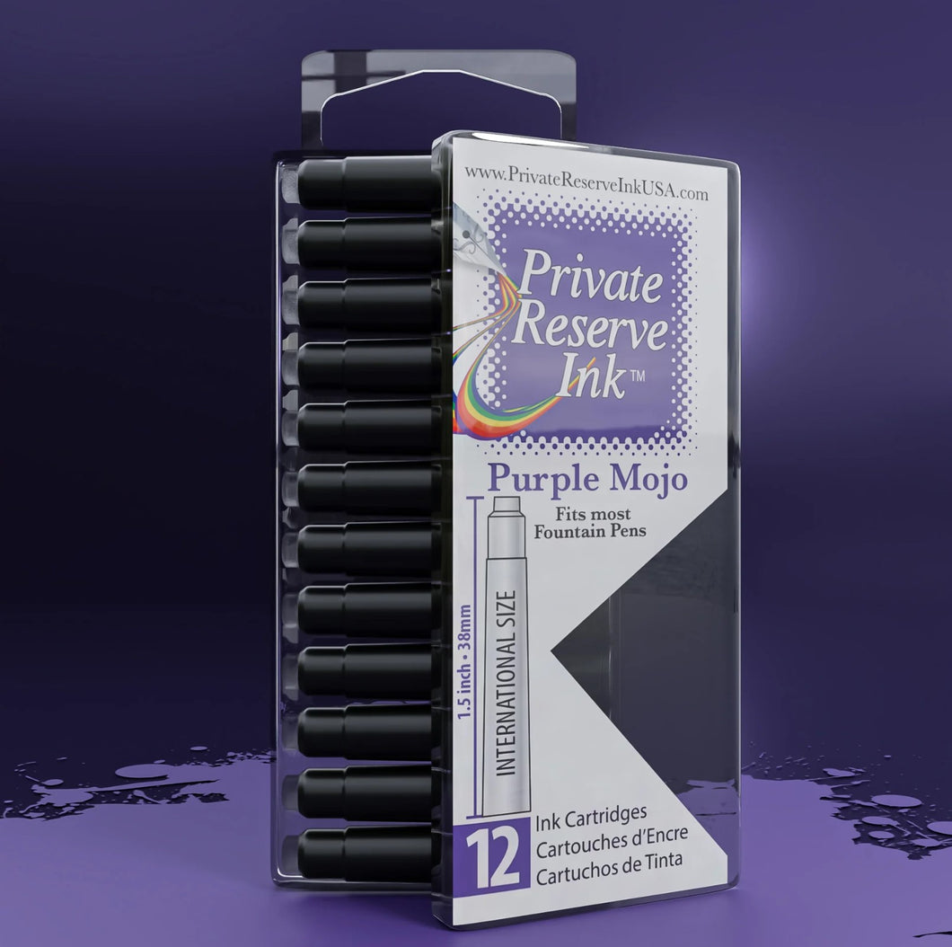 PRIVATE RESERVE INK - Purple Mojo Ink Cartridges