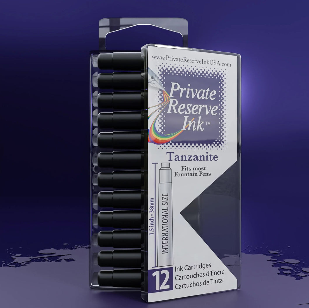 PRIVATE RESERVE INK - Tanzanite Ink Cartridges