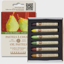 Cargar imagen en el visor de la galería, SENNELIER - Oil Pastels Sets - Pears Duo - 6 colores
