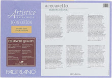 Cargar imagen en el visor de la galería, FABRIANO - Artistico Extra-White Free Sheet Watercolor Blocks
