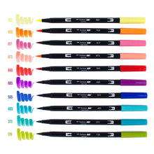 Load image into Gallery viewer, TOMBOW - Dual Brush Pen Set de 10 - Retro
