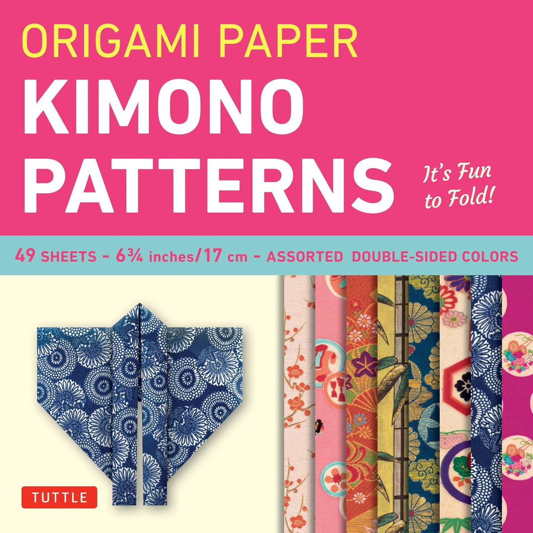 TUTTLE - Origami Kimono Patterns 6 3/4