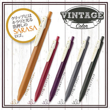 Cargar imagen en el visor de la galería, ZEBRA - Sarasa Clip Gel Retractable Pen Sets (Boligrafo de Gel Retractiles)
