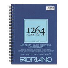 Cargar imagen en el visor de la galería, FABRIANO - 1264 Mixed Media Pads (Libreta de Multitécnicas 160GSM y 200GSM)
