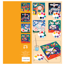 Load image into Gallery viewer, DJECO - Fanciful Bestiary Watercolor Painting Cards Activity Kit
